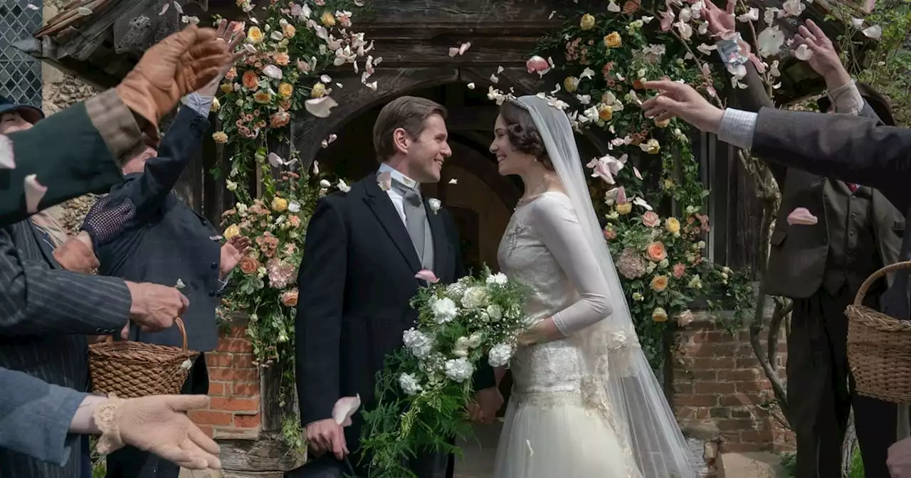 The 'Downton Abbey' Costume Designer Shares the Story Behind Lucy's Wedding Gown