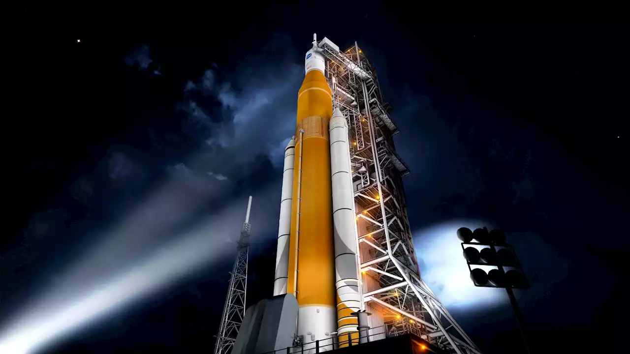 NASA’s Mega Moon Rocket Launch Preparations Remain on Track, Weather 70% Favorable