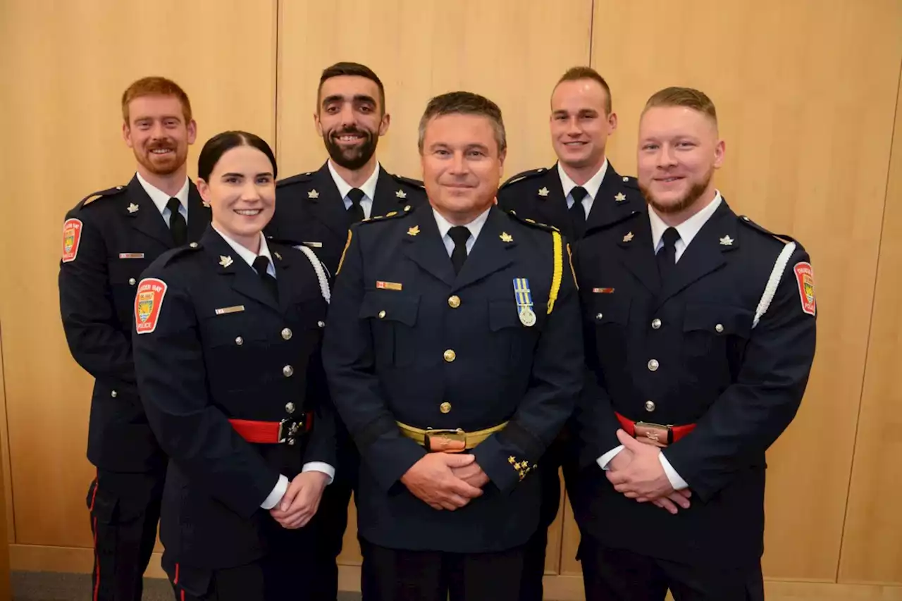 New Thunder Bay Police recruits get sworn in
