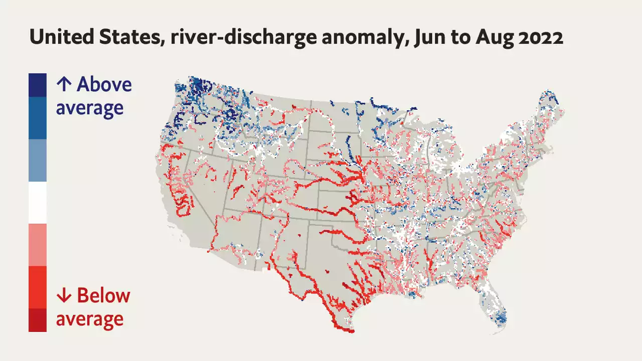 How severe drought is affecting much of the northern hemisphere