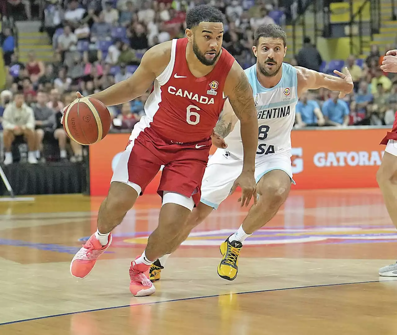 Canada records statement victory in Victoria over Argentina in FIBA World Cup qualifying