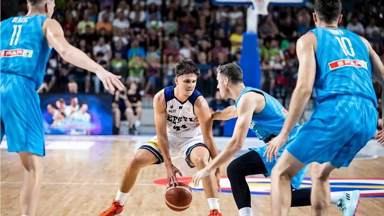 Arizona's Kerr Kriisa scores 14 points for Estonia in loss to Luka Doncic and Slovenia