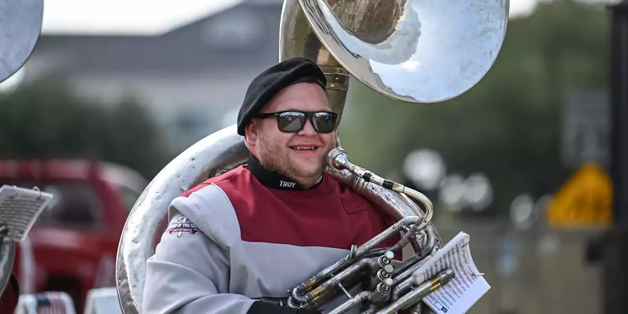 Troy University band gets new uniforms