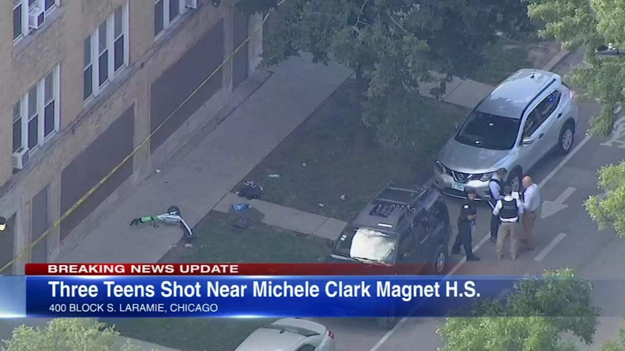 3 teens wounded in South Austin shooting, Chicago police say