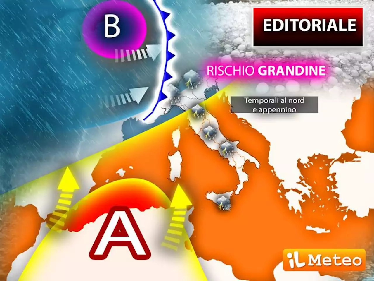 Meteo weekend, tra sabato e domenica temporali improvvisi: ecco dove