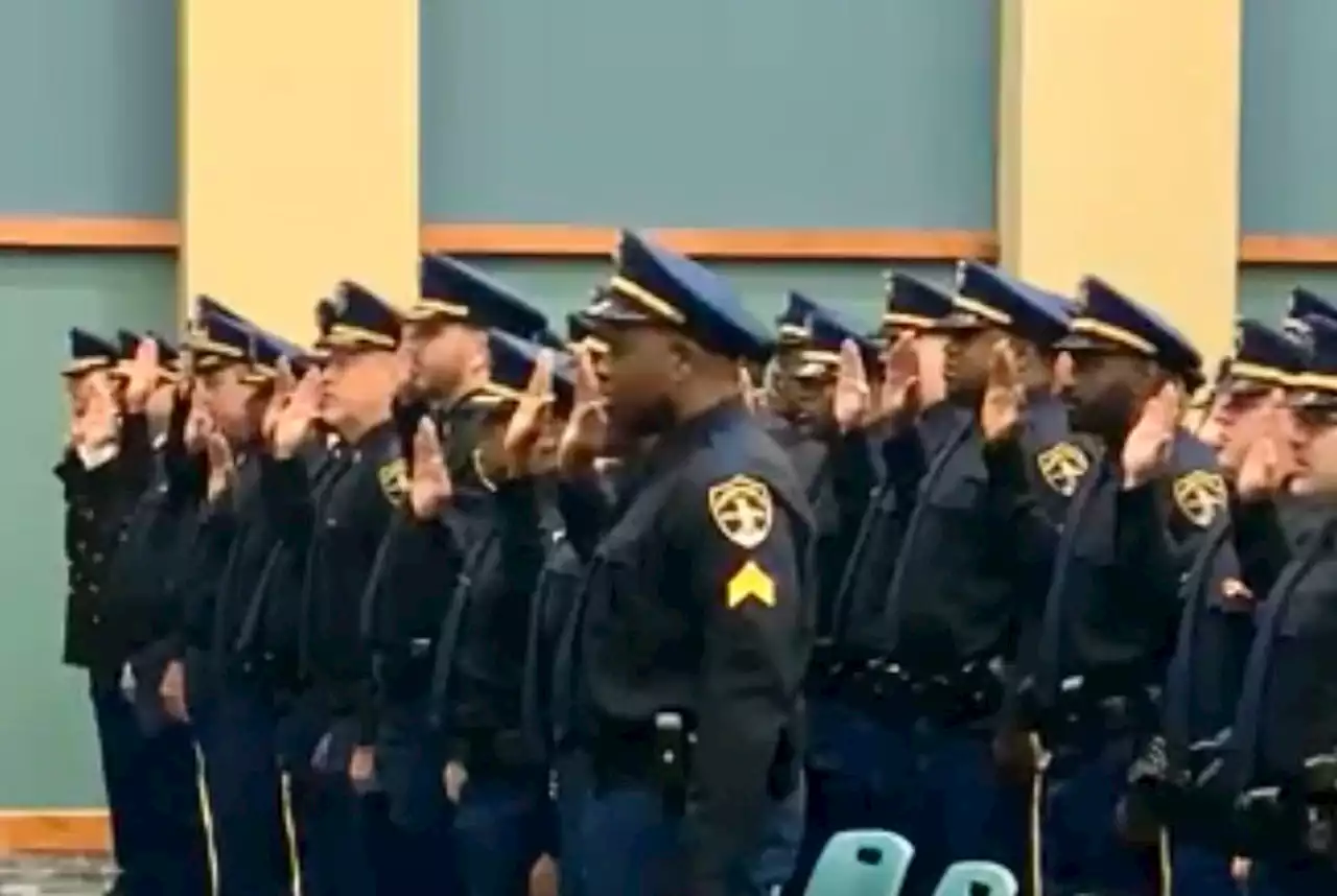 ‘The future of BPD’: Police chief promotes 37 to new ranks