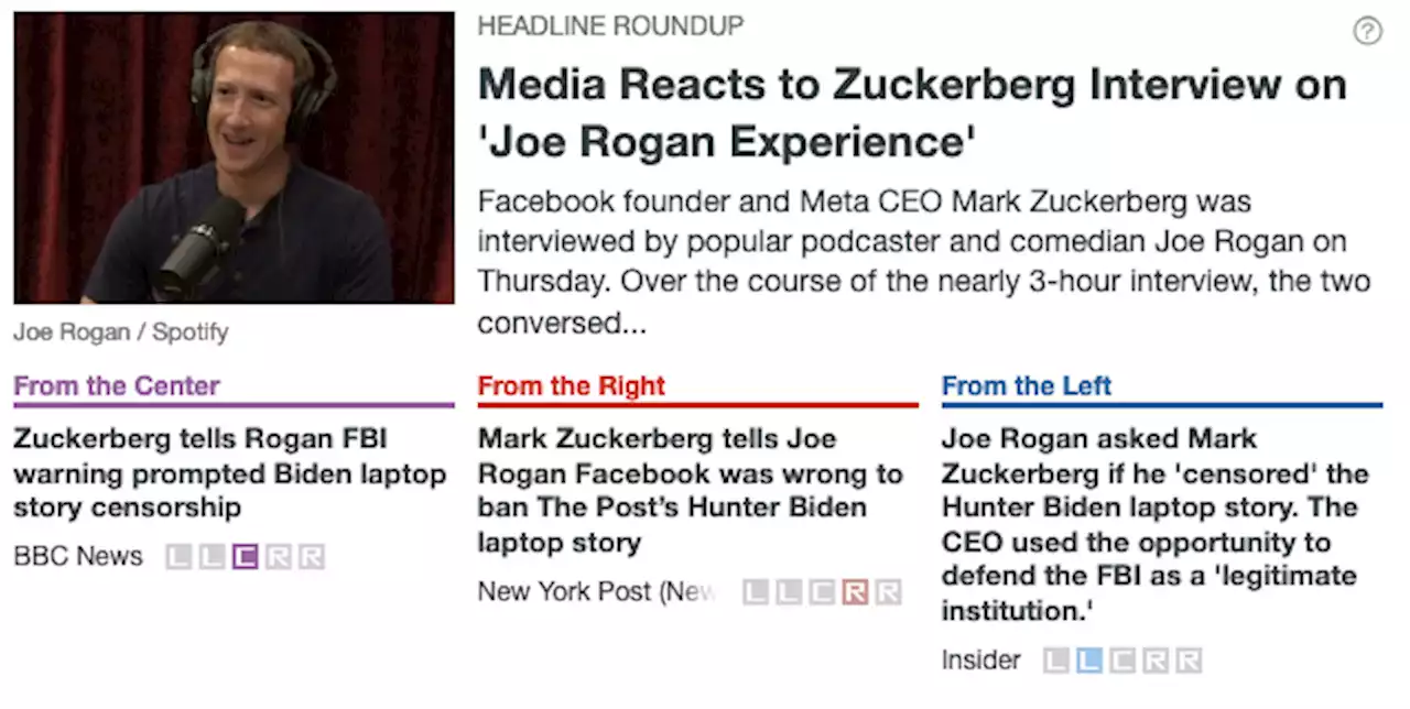 Media Reacts to Zuckerberg Interview on 'Joe Rogan Experience'