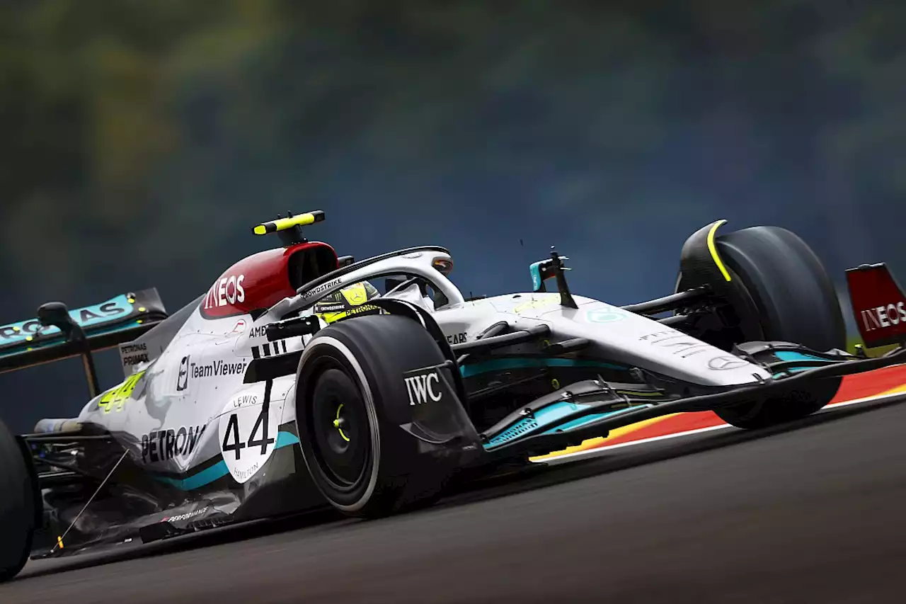 Mercedes a &quot;long way off&quot; at Spa, says Hamilton