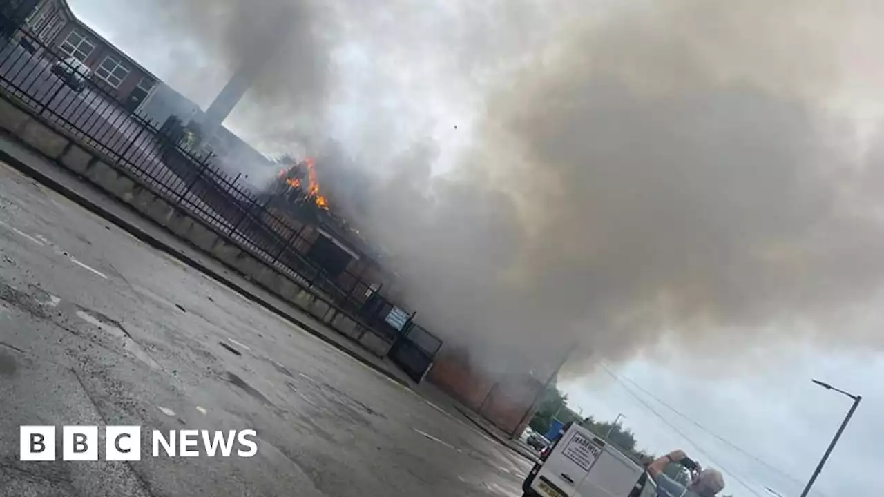 Lurgan: 'Deliberate' fire in Southern Regional College building