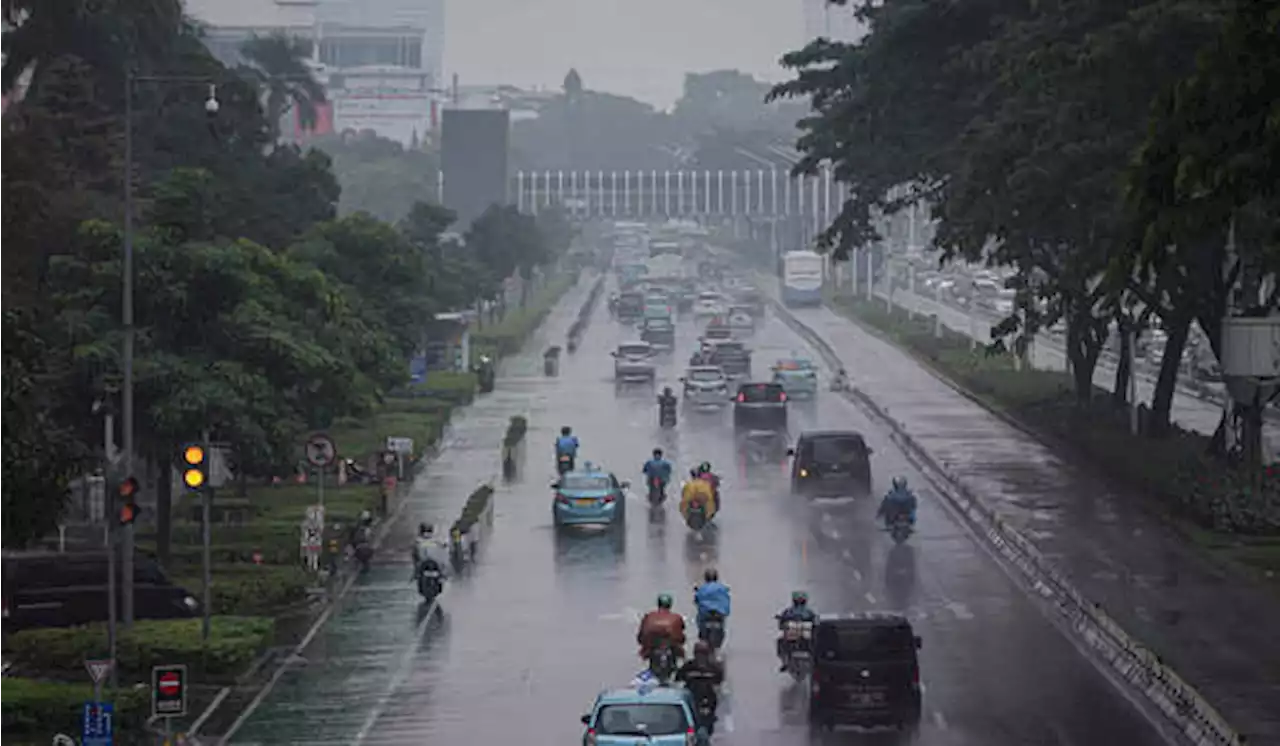 Akhir Pekan, Jakarta Diguyur Hujan dari Siang hingga Sore