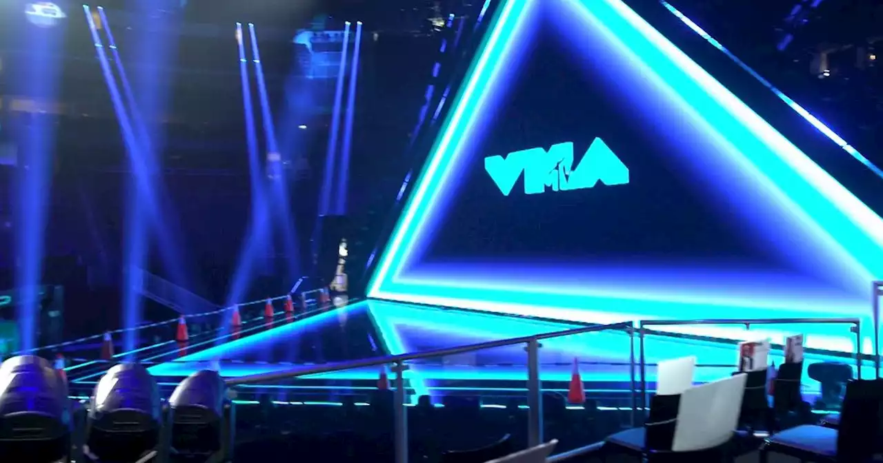 Preparations underway for MTV Video Music Awards in Newark