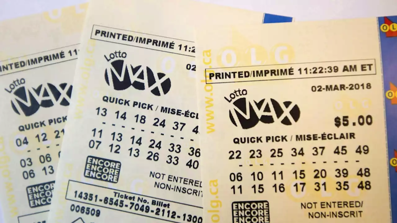 No winning ticket sold for Friday's $31 million Lotto Max jackpot