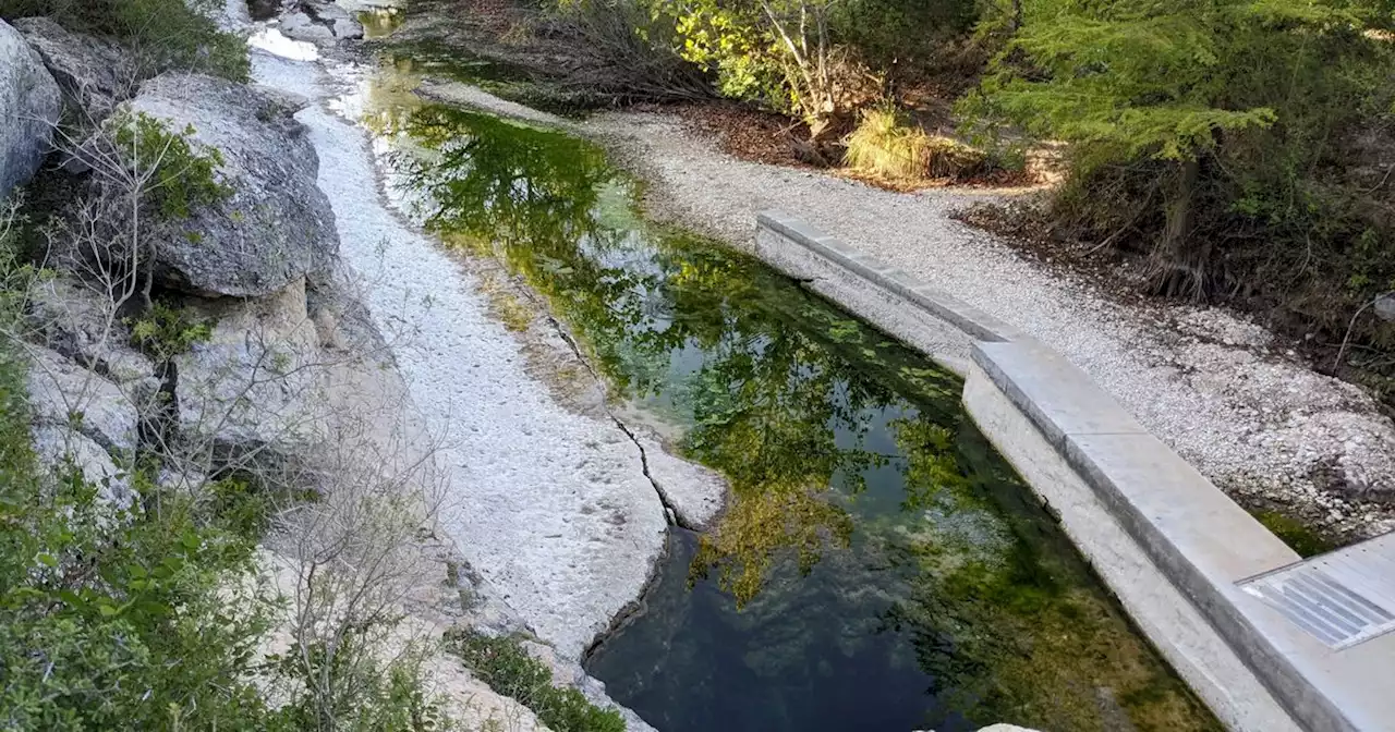 Popular Texas swim hole forced to close due to drought