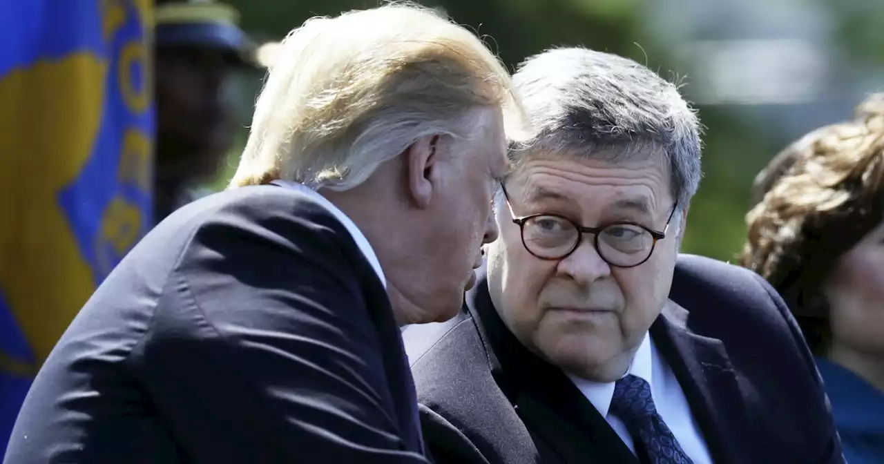 Barr says he was called a 'f***ing loser' by Trump at White House