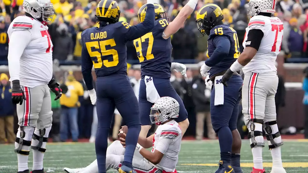 Ohio State football last beat Michigan 1,000 days ago. And Wolverines fans are celebrating