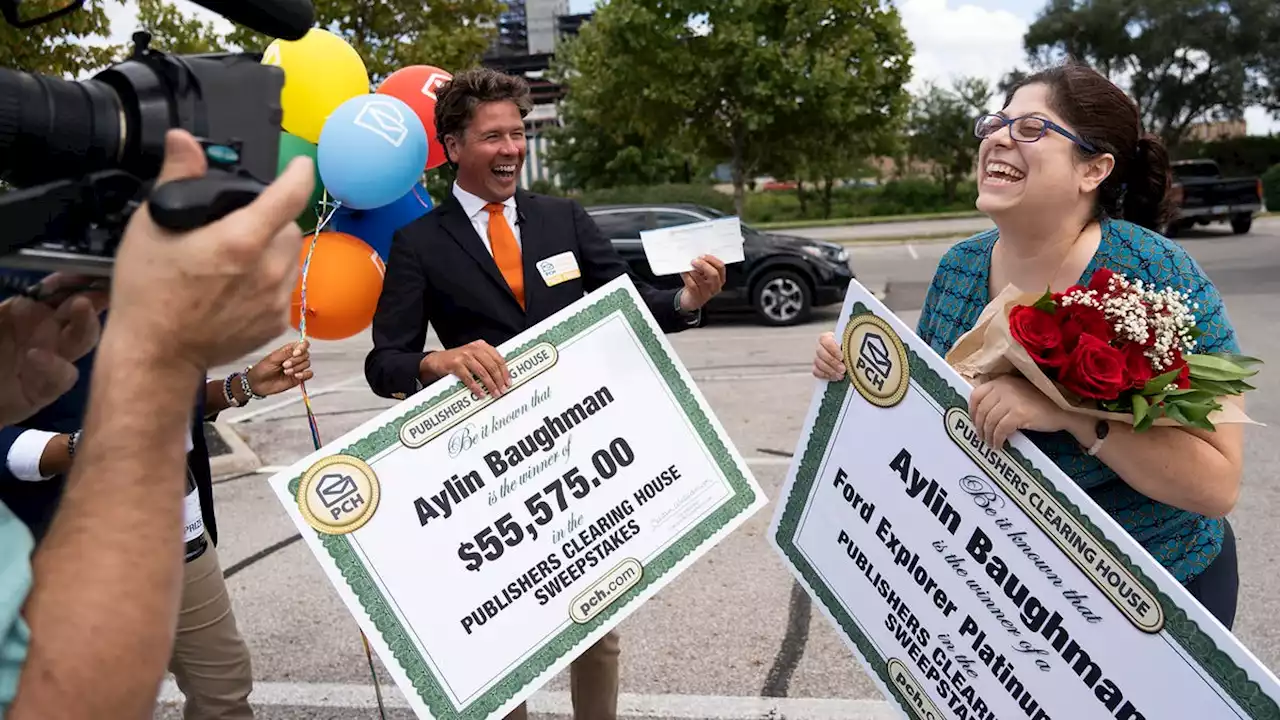 Upper Arlington woman wins more than $55,000 from Publishers Clearing House