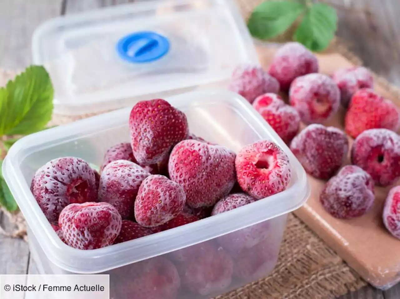 Comment bien congeler des fraises ?