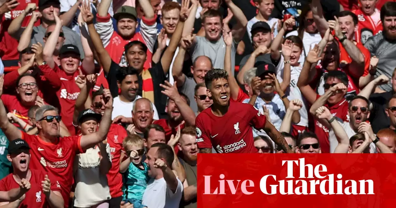 Liverpool v Bournemouth, Man City v Crystal Palace and more: football clockwatch – live!