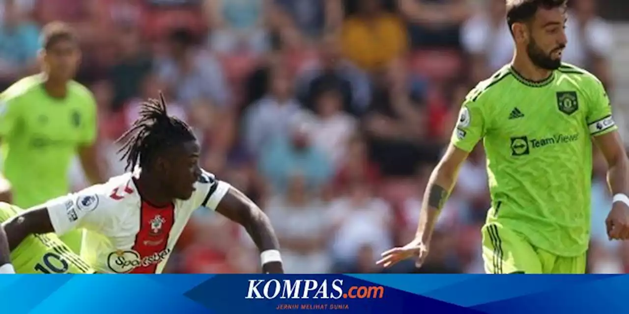 Southampton Vs Man United: Cetak Gol, Bruno Fernandes Disambut Pelukan Ronaldo