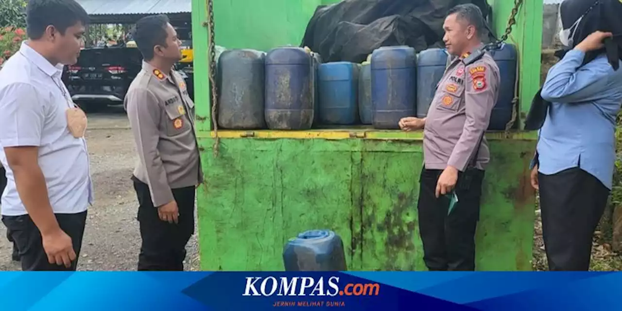 Polisi Parepare Amankan 3,3 Ton Solar Subsidi