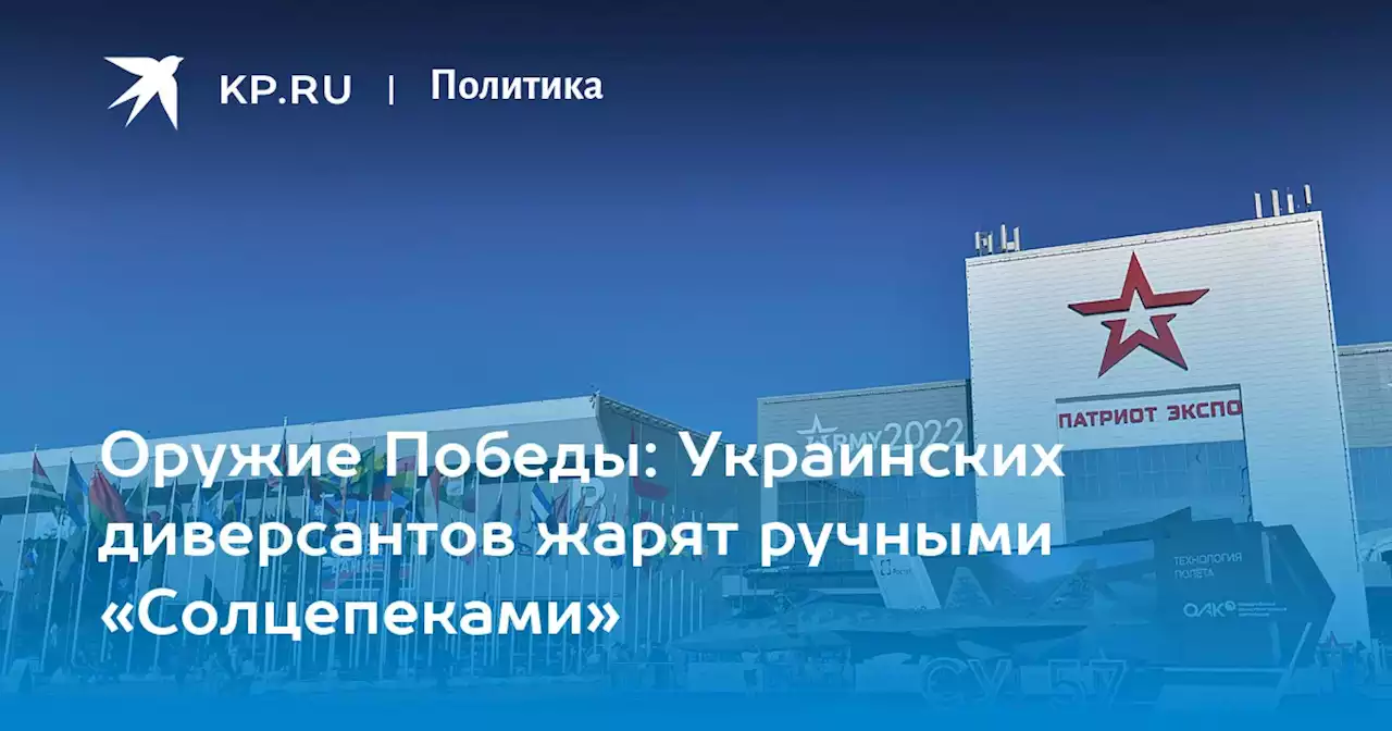 Оружие Победы: Украинских диверсантов жарят ручными «Солцепеками»