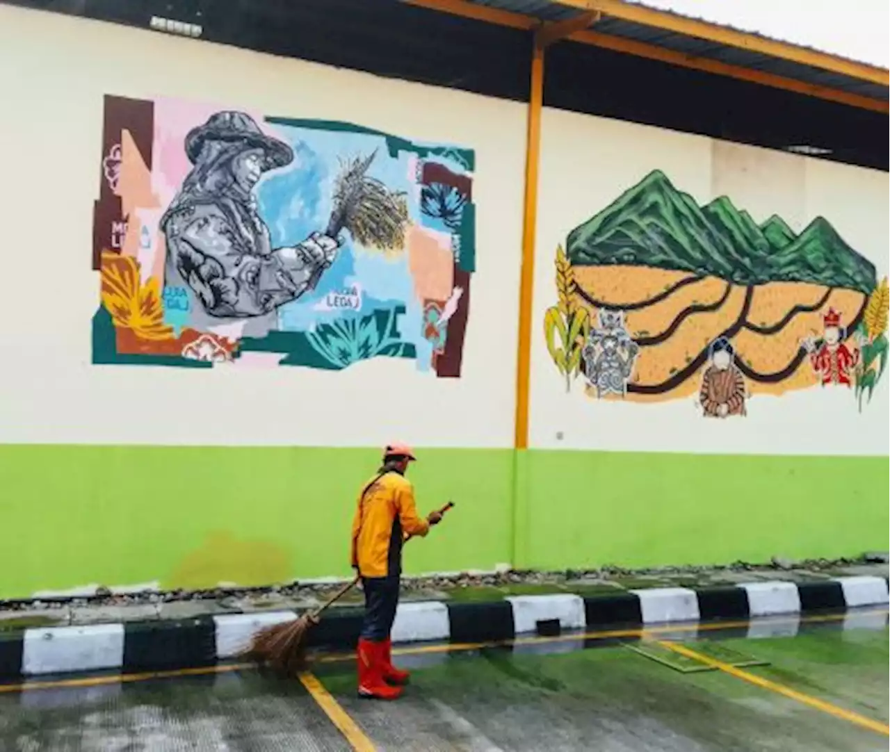 Visualisasi Kondisi Petani Melalui Mural