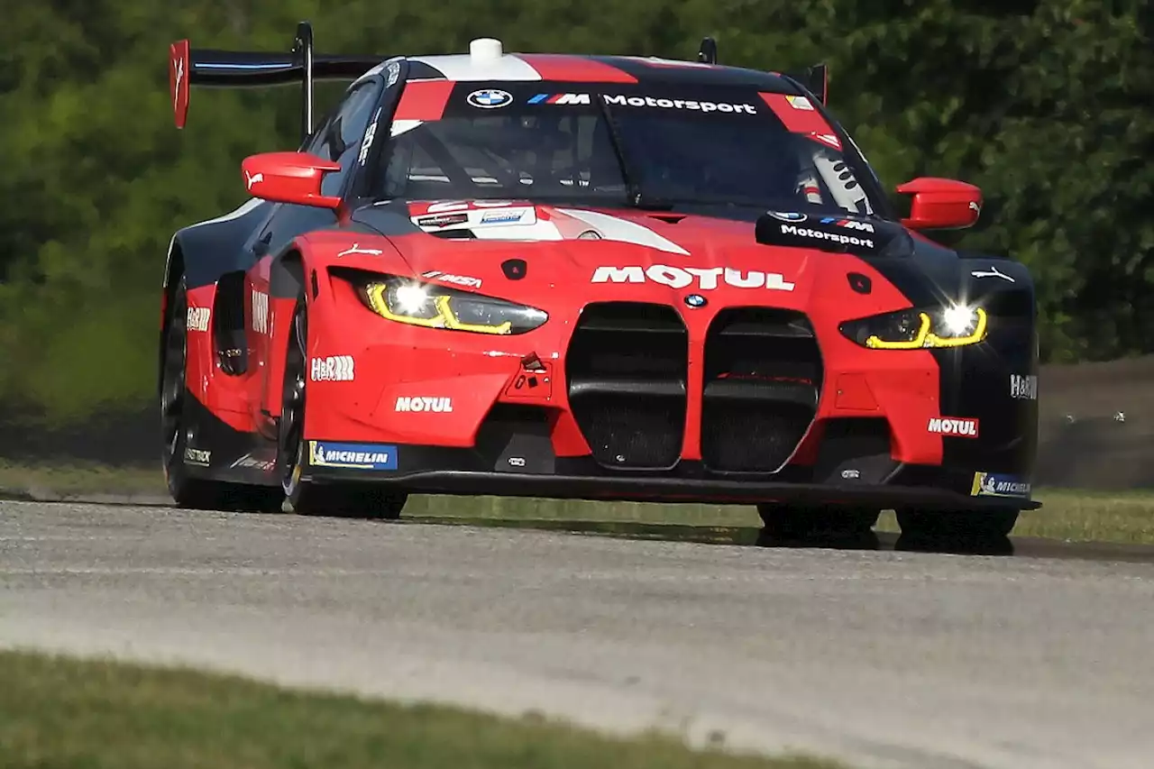 VIR IMSA: BMW and Mercedes lead first practice