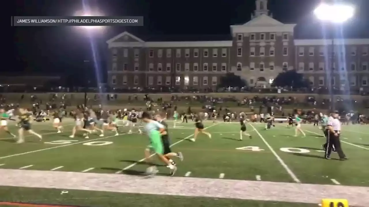 Fight at Pa. High School Football Game Sends Crowd Running