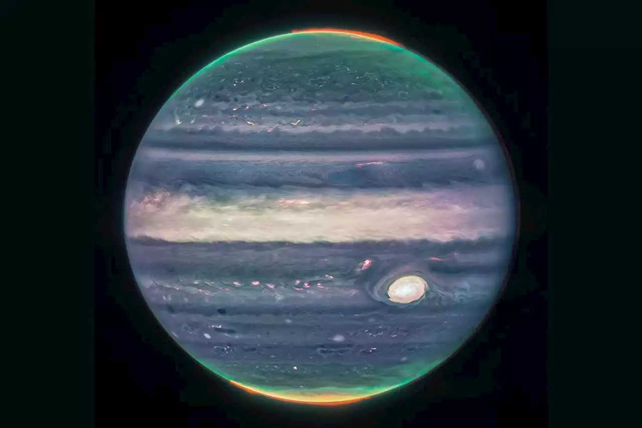 JWST has taken even more beautiful images of Jupiter and its aurora