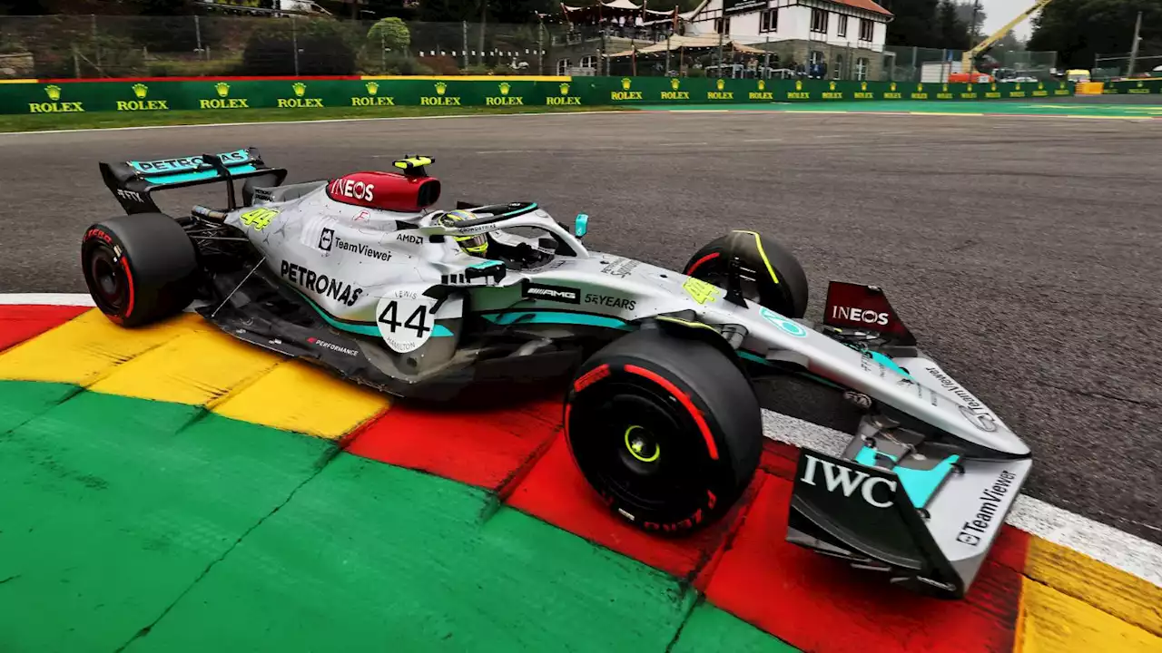 Lewis Hamilton admits Mercedes were 'a long way off' in Belgian Grand Prix practice