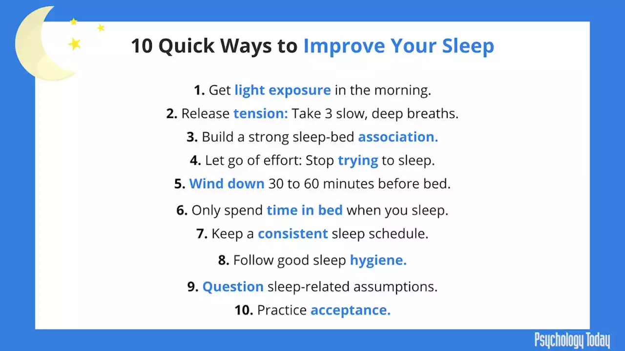 10 Quick, Proven Ways to Get Better Sleep