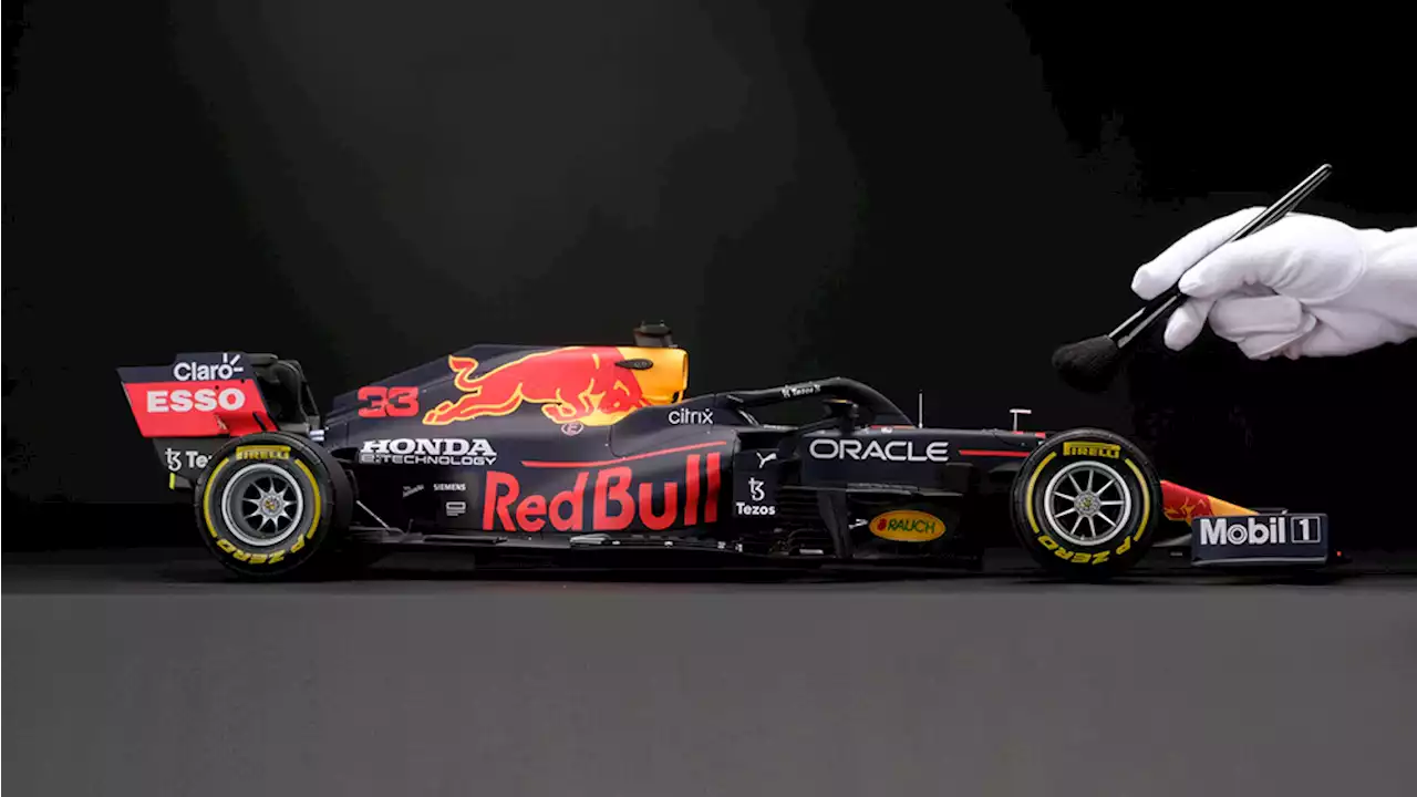 Max Verstappen’s Formula 1-Winning Red Bull Racer Is Now a 1:8 Scale Model—and You Can Own It