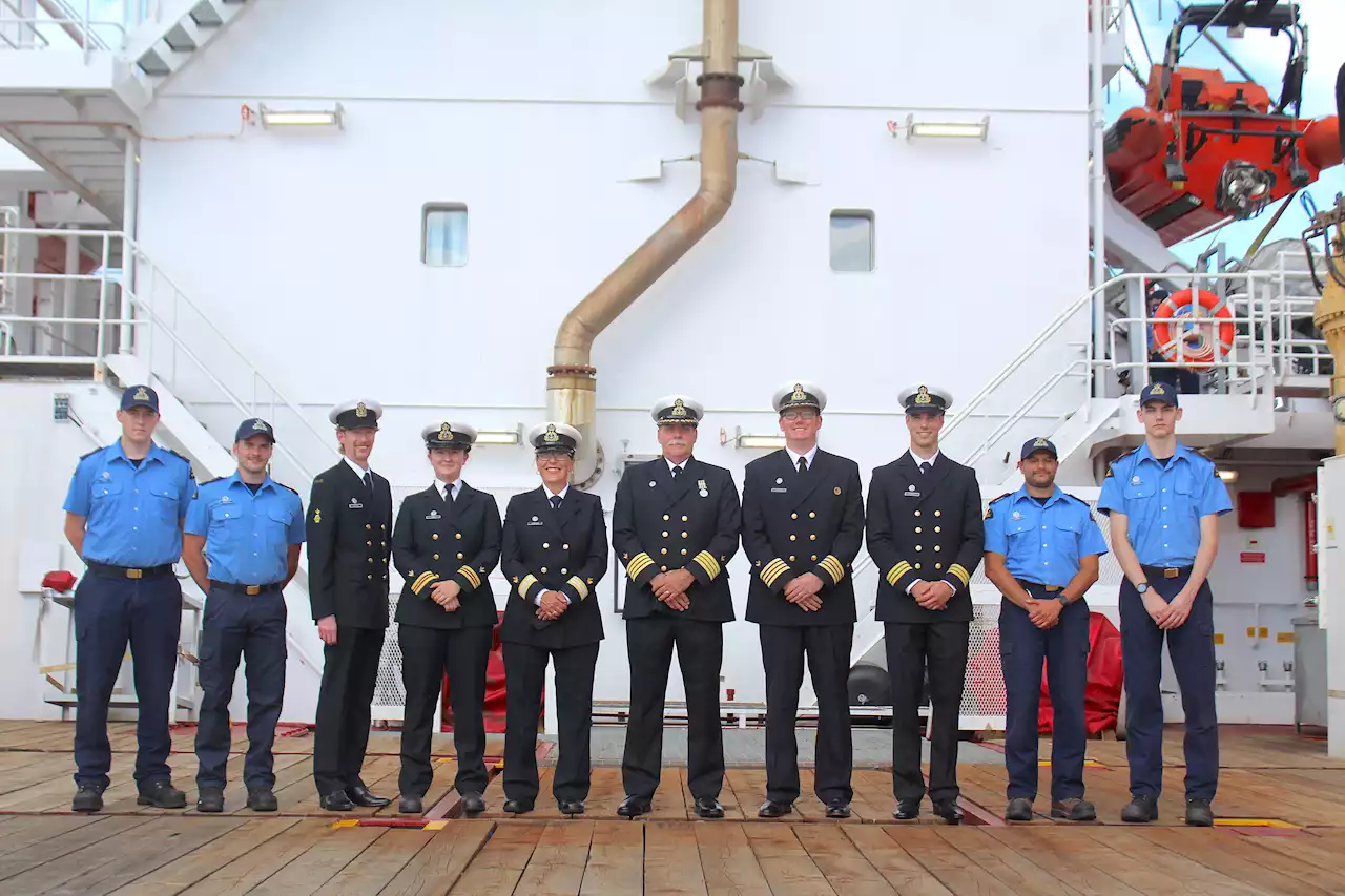 Canadian Coast Guard icebreaker introduced in Sydney | SaltWire