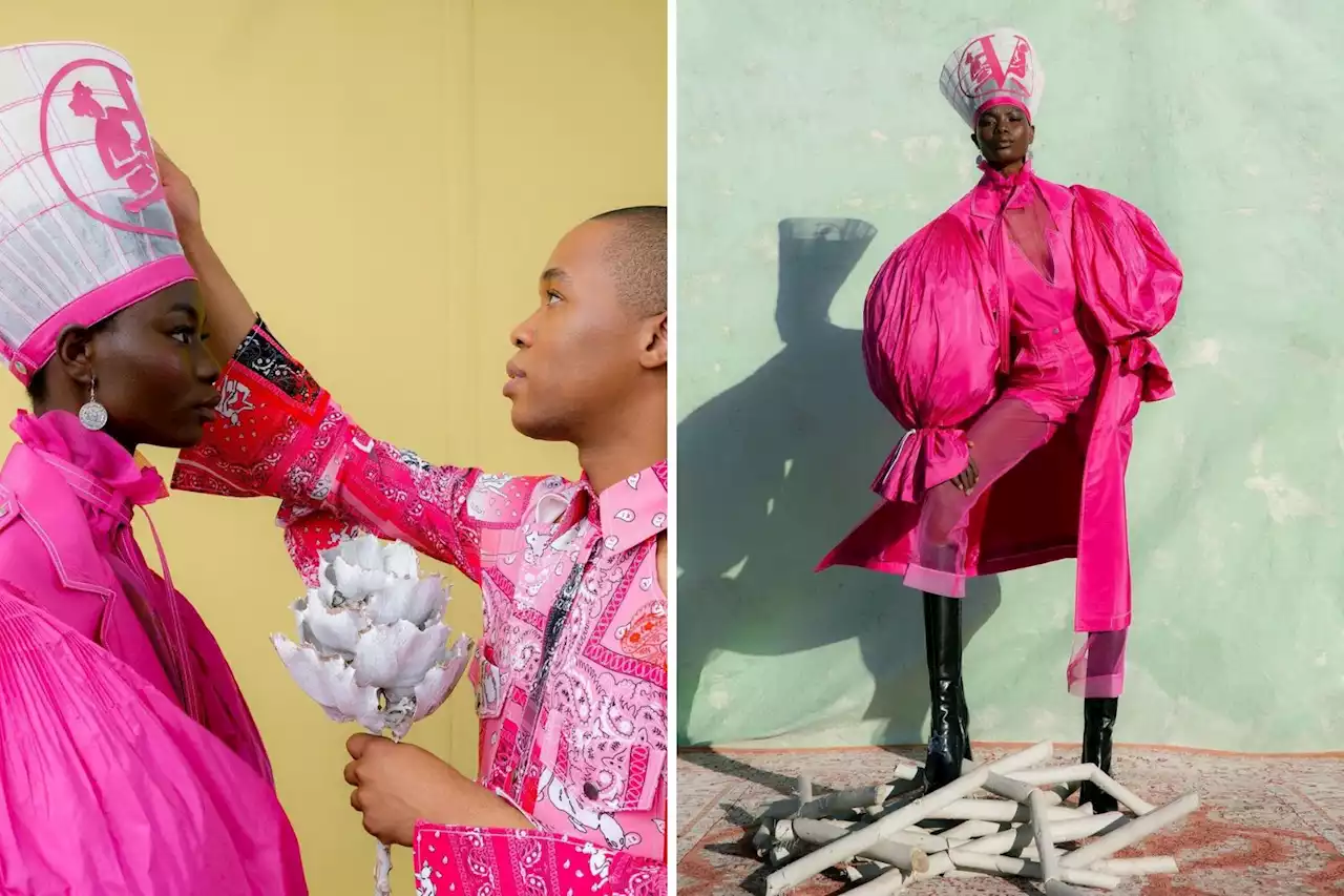 'I hoped I would not get struck by lightning': Thebe Magugu on cutting up Pierpaolo Piccioli's dress | The Citizen