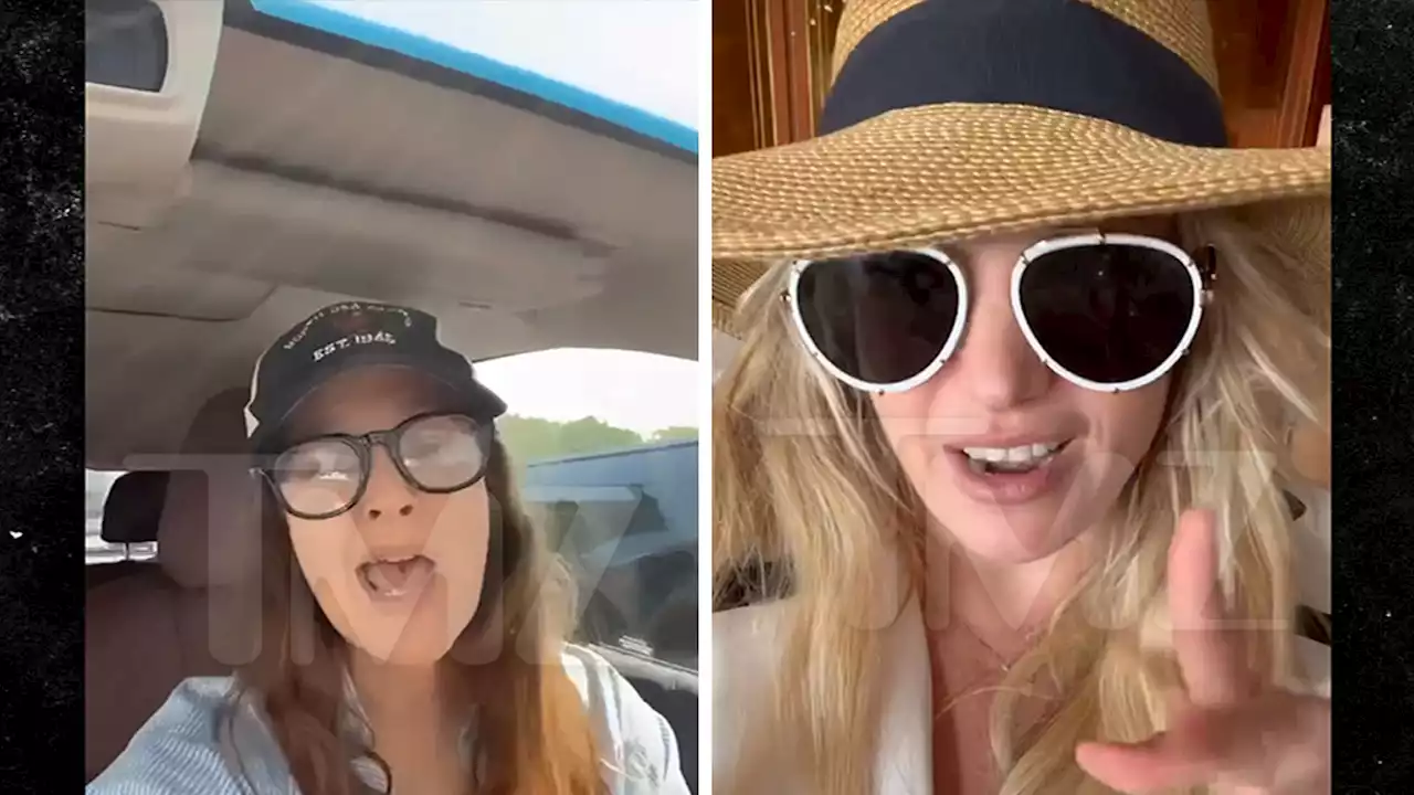 Drew Barrymore Hypes Britney Spears and 'Hold Me Closer' with Video Message