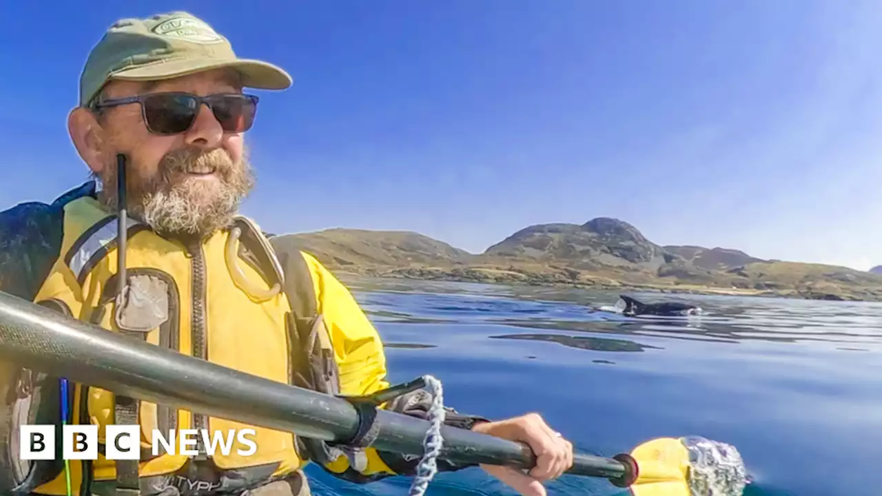 Kayaker Nick Ray: I'll paddle off to sea and not come back for a year