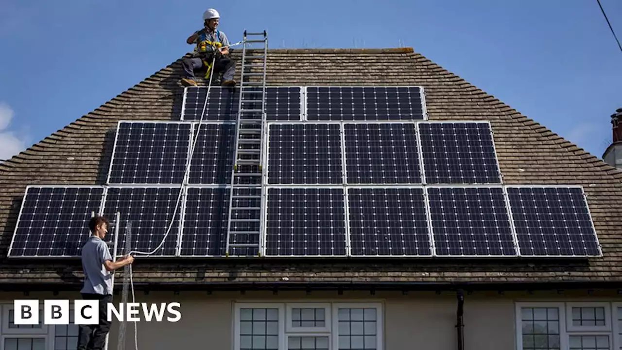 Solar panel sales boom as energy bills soar