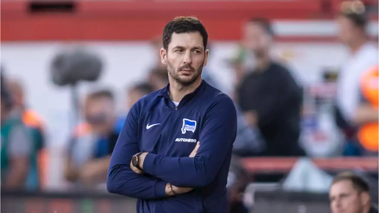 Hertha-Trainer Schwarz fordert saubere Pässe