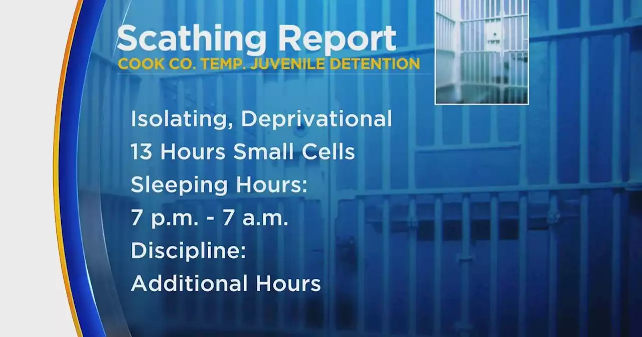 Report calls for Cook County Juvenile Temporary Detention Center to be shut down, replaced with smaller facilities