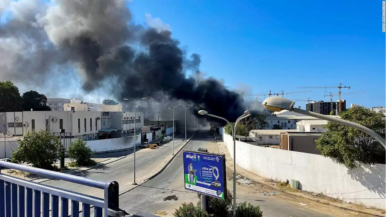 At least 23 people dead, 140 injured in violent clashes between rival militias in Libyan capital of Tripoli