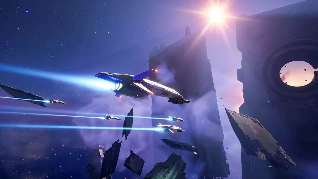 Homeworld 3: Weltraum-Schrott wird zur Deckung gemacht