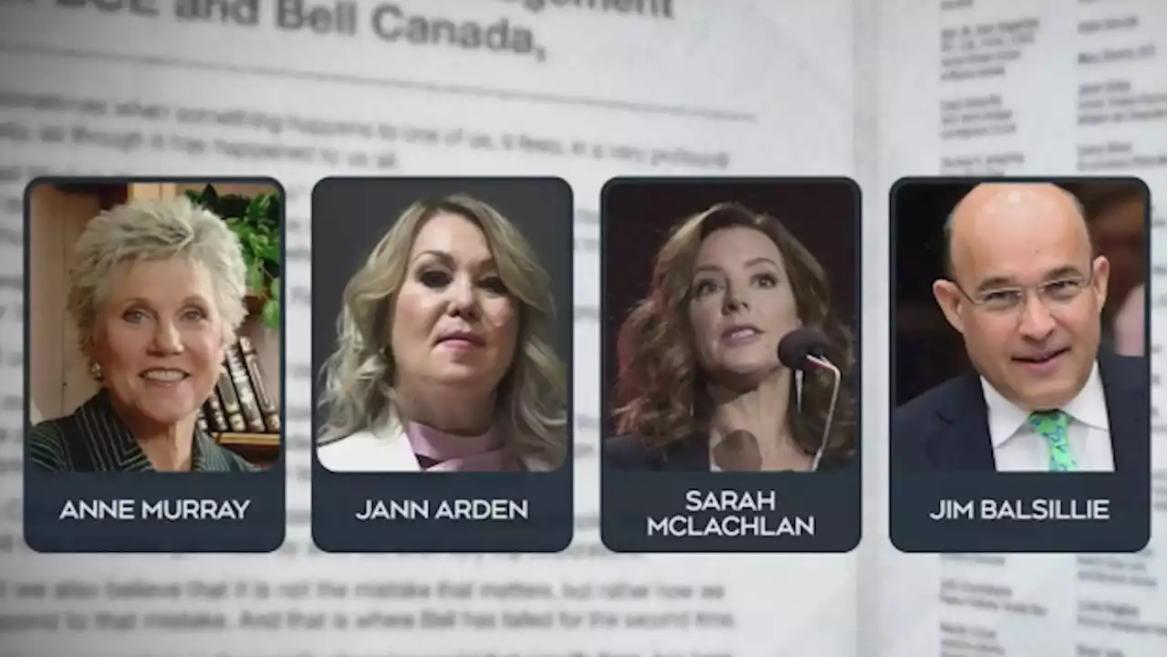 Famous Canadians sign open letter to Bell Media