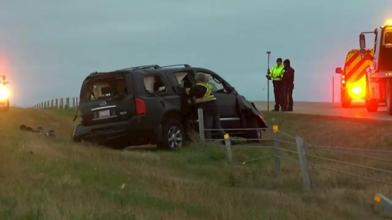 Serious central Alberta road rage incident sends 3 children, 2 adults to hospital