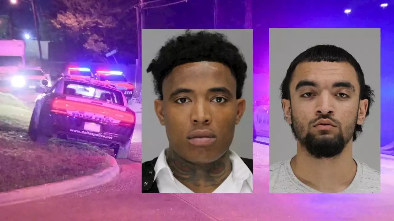 2 men arrested after fleeing shooting that injured 1, Dallas police say