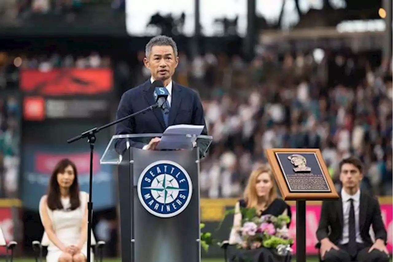 【MLB】イチロー氏、元監督からのキスに「正直怖かった」 爆笑連発の球団殿堂入りスピーチ - トピックス｜Infoseekニュース