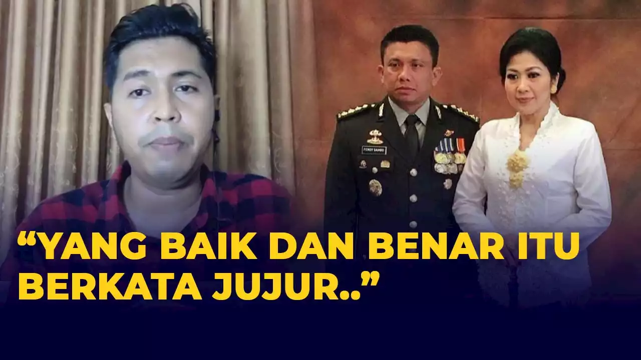 Ferdy Sambo dan Putri Diminta Berhenti Berbohong, Pengacara Yoshua: Maaf Keluarga Bisa Meringankan