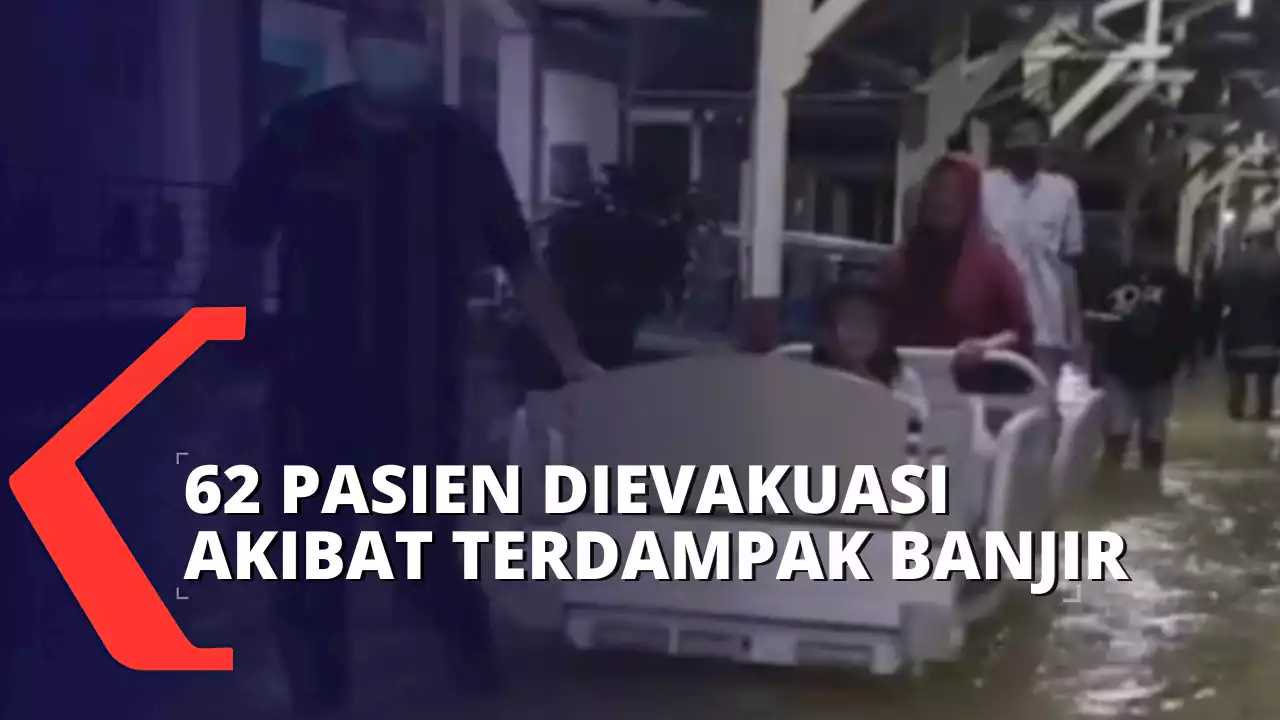 Terdampak Banjir, 62 pasien di RSUD Abdul Aziz Singkawang Dievakuasi