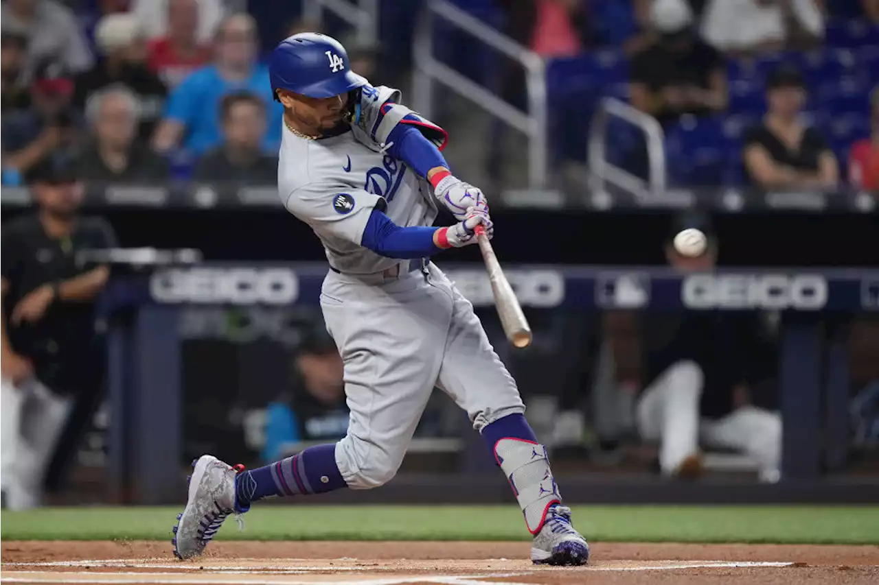 Mookie Betts Homers Again as Dodgers Beat Marlins 8-1