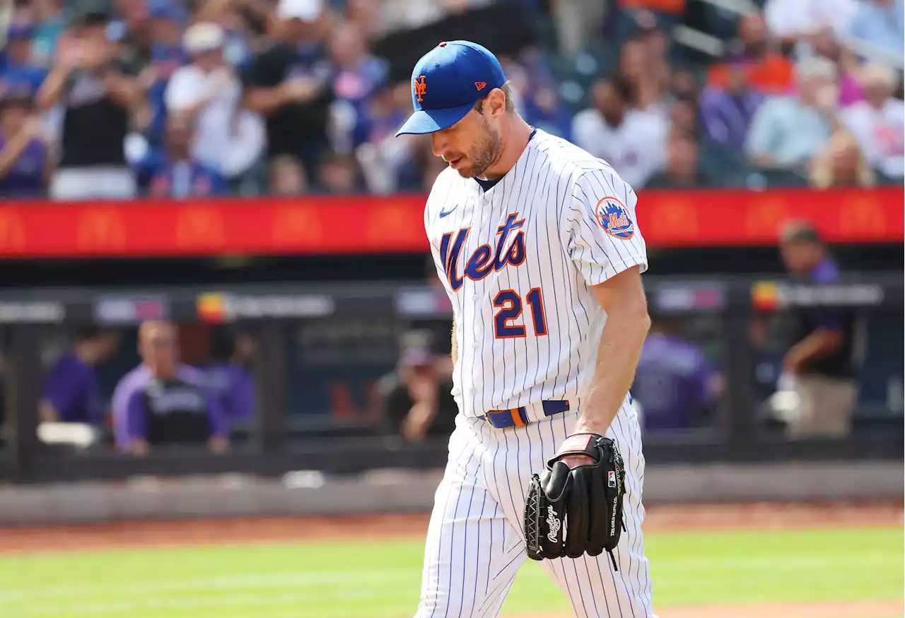 Mets waste Max Scherzer’s strong start as bats go cold in loss to Rockies