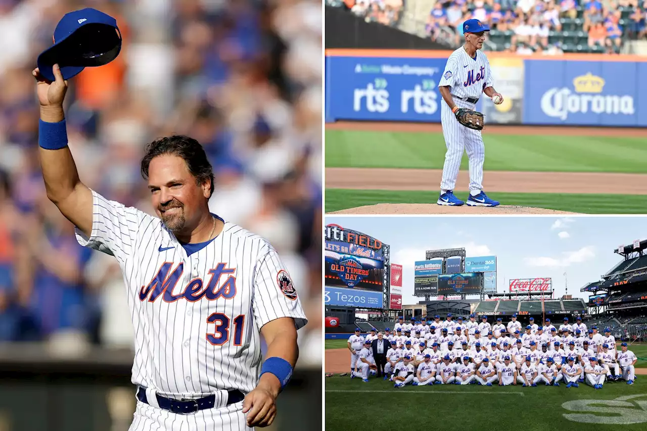 Moments from the New York Mets Old Timers’ Day